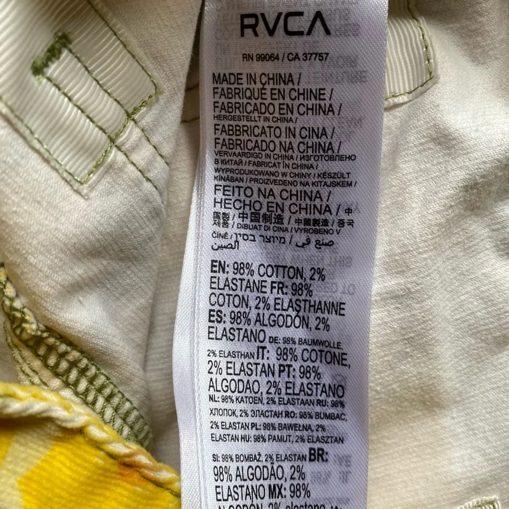 RVCA Belle Corduroy Shorts
